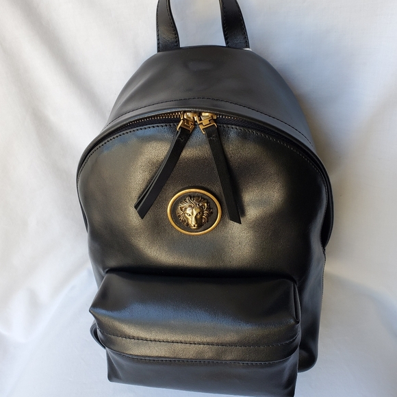 Versace Versus Black Backpack with Gold Hardware - Picture 3 of 15
